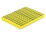 DELOCK Kabelmarker Clips A-Z gelb 260-teilig