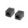 LogiLink NP0034A Kabeladapter RJ-45 Schwarz