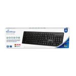 MediaRange MROS111 Tastatur Universal RF Wireless QWERTZ Schwarz