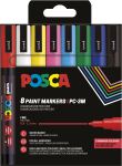 POSCA Marker UNI PC-3M 8er Set Basic
