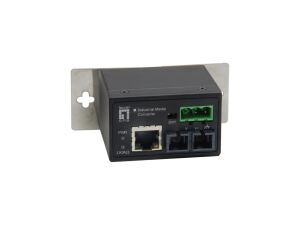 LevelOne IEC-4002 Netzwerk Medienkonverter 100 Mbit/s Multi-Modus Schwarz
