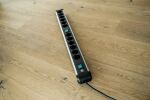 Brennenstuhl 1391030200 Verlängerungskabel 3 m 12 AC-Ausgänge Drinnen Schwarz, Silber