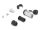 DeLOCK RJ45 Modularer Stecker zur Eigenmontage Cat.6A mit robusten Kabelsteckergehäuse und Schutzkappe passend für die Durchführungskupplungen 67061 und 67062