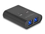 DELOCK USB 5 Gbps Switch für 2 PC an 1 Gerät