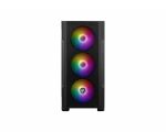 MSI MAG Forge M100R Midi Tower Schwarz, Transparent