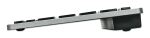 Manhattan 180559 Tastatur Büro RF Wireless + Bluetooth QWERTZ Deutsch Schwarz, Grau