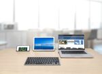 Manhattan 180559 Tastatur Büro RF Wireless + Bluetooth QWERTZ Deutsch Schwarz, Grau