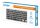 Manhattan 180559 Tastatur Büro RF Wireless + Bluetooth QWERTZ Deutsch Schwarz, Grau