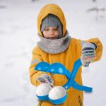 Jamara Snow Play Schneeballzange Duo 38cm blau