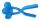 Jamara Snow Play Schneeballzange Duo 38cm blau