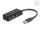 DELOCK USB Typ-A Adapter zu 2 x Gigabit LAN