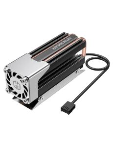 GRAUGEAR G-M2HS03-F Computerkühlsystem Solid-State-Laufwerk Schwarz, Silber