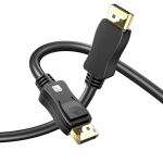 Techly ICOC DSP-A21-050 5 m DisplayPort Schwarz