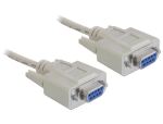 DeLOCK Seriell Kabel RS-232 D-Sub 9 Buchse zu Buchse 1,8...