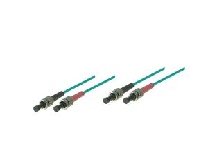 Alcasa 10m ST/ST, InfiniBand/Glasfaserkabel Blau