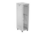 Lanberg FF01-6842-12SL Rack 42U Freistehendes Gestell Grau