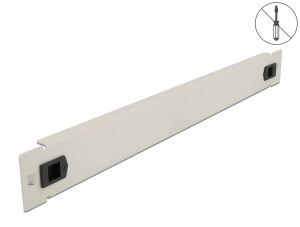 DELOCK 19" Netzwerkschrank Blindabdeckung werkzeugfrei 1 HE