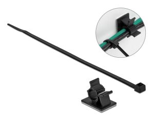 DELOCK Kabelklemme 37 x 18 mm mit KBI L 300 x B 4,8 mm