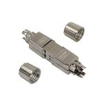 LogiLink MP0057 Drahtverbinder Cat.6A, Cat.7, Cat.7A Metallisch