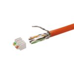 LogiLink MP0057 Drahtverbinder Cat.6A, Cat.7, Cat.7A Metallisch