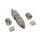 LogiLink MP0057 Drahtverbinder Cat.6A, Cat.7, Cat.7A Metallisch