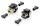 Equip Lichtwellenleiter-Keystone-Adapter, SC Simplex, 8 Stück/Packung