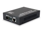 LevelOne GVT-0500 Netzwerk Medienkonverter 10000 Mbit/s Schwarz