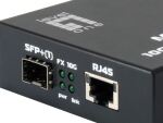LevelOne GVT-0500 Netzwerk Medienkonverter 10000 Mbit/s Schwarz