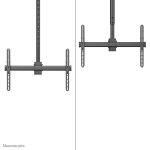 Neomounts CL35-440BL16L Monitor-/TV-Deckenhalterung 37-70" - H 106-156 cm