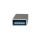 LogiLink AU0042 Kabeladapter USB 3.1 type-C USB 3.0 Silber
