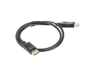 Lanberg CA-DPDP-10CC-0010-BK DisplayPort-Kabel 1 m Schwarz