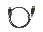 Lanberg CA-DPDP-10CC-0010-BK DisplayPort-Kabel 1 m Schwarz