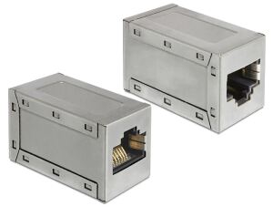 DeLOCK 86140 Kabeladapter RJ45 Silber
