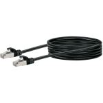 Schwaiger CKB6025 053 Netzwerkkabel Schwarz 2,5 m Cat6 SF/UTP (S-FTP)