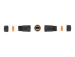 DELOCK Kabelverbinder RJ45 BuBu Cat.6A wasserfest