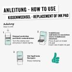 trodat Motivstempel Printy edy pastellgr Kissen grün deeng