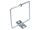 Alcasa GC-N0047 Kabelklammer Metallisch