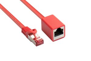 Alcasa 8063VR-005R Netzwerkkabel Rot 0,5 m Cat6 S/FTP (S-STP)