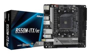 Asrock B550M-ITX/ac AMD B550 Sockel AM4 mini ITX