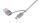 TROIKA CBL30/GY USB Kabel 1 m USB C USB C/Micro USB-A/Lightning Grau