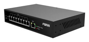 Fanvil PN8 Netzwerk-Switch Unmanaged Fast Ethernet (10/100) Schwarz