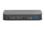 Digitus KVM-Switch, 2-Port, 4K60Hz, 2 x DP in, 1 x DP/HDMI out