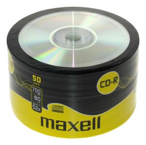 Maxell 624036 CD-Rohling CD-R 700 MB 52x 50 Stück(e)