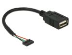 DeLOCK 84831 USB Kabel USB 2.0 0,15 m USB A 0,48 Gbit/s...