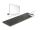 DELOCK Tastatur wireless 2,4GHz mit Touchpad Alu Gehäuse