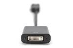 Digitus Aktiver DisplayPort Adapter / Konverter, DP auf DVI