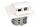 Digitus FTTH Glasfaser Unterputz-Wandanschlussdose, für SC/LC-Adapter