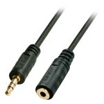 Lindy 35653 Audio-Kabel 3 m 3.5mm Schwarz