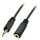 Lindy 35653 Audio-Kabel 3 m 3.5mm Schwarz