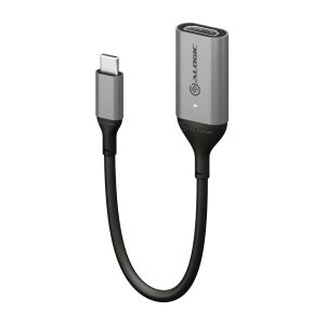 ALOGIC ULUCHD-ADP USB-Grafikadapter 3840 x 2160 Pixel Schwarz, Grau